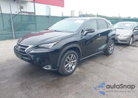 2015 Lexus Nx 200T из США, поврежденный, VIN JTJBARBZ0F2007756